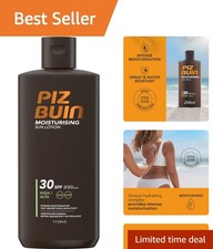Piz Buin Moisturising Sun Lotion SPF 30 (200ml), Water-Resistant Piz Buin 30 Sun 54.95 per litre