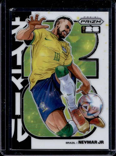 2026 Panini Prizm World Cup Neymar Jr Manga SSP #26 Brazil