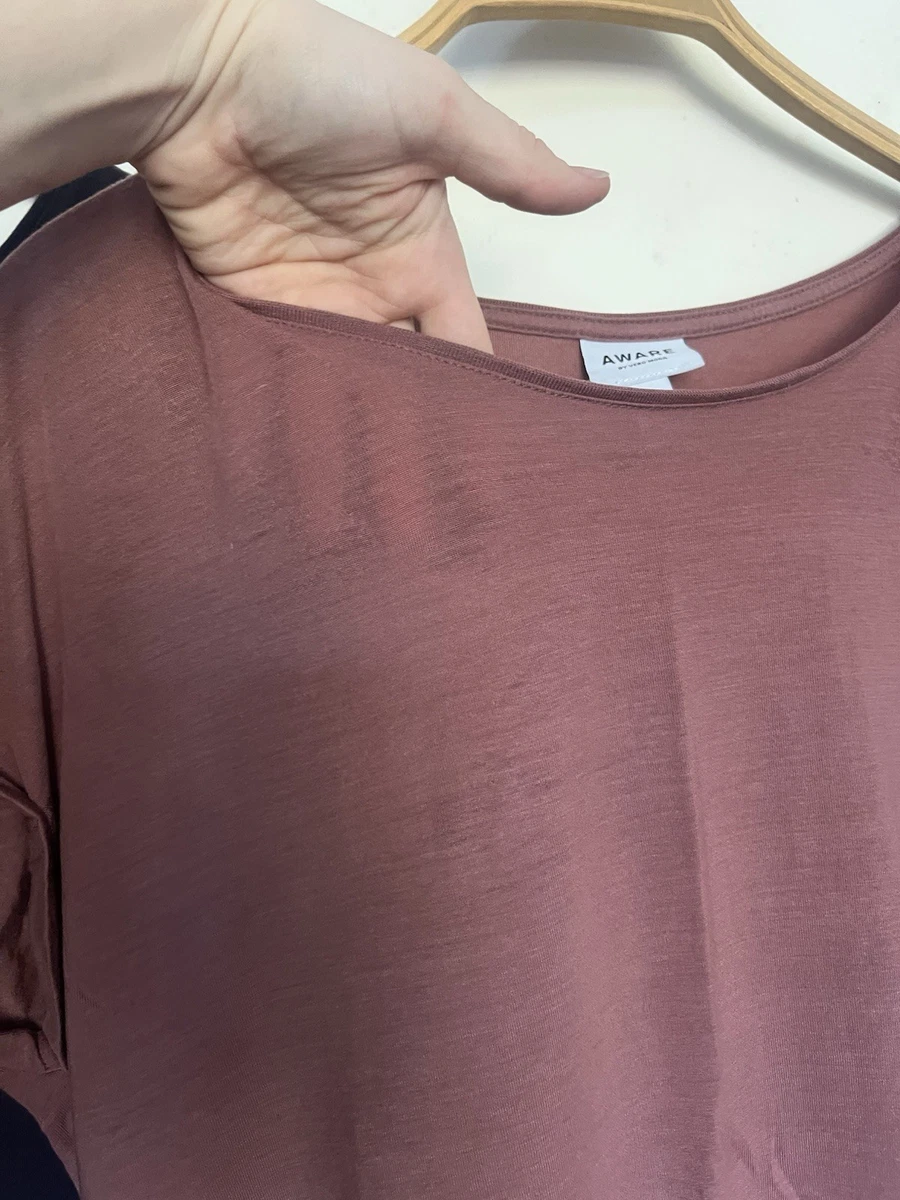 2x Women’s Aware By VERO MODA Cap Sleeve Tshirts Size Small GREAT COND