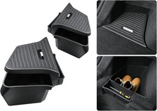 2PC Trunk Storage Bins Organizer for 2025 2026 Tesla Model Y