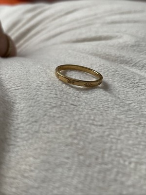 INTERSTELLAR STAR STUDDED STACKING RING Missoma Size P