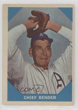 1960 Fleer Baseball Greats Chief Bender #7 HOF 0m2c