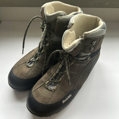 Raichle Hiking Boots Mens Size 14 Brown X-Degree 7 MS Vibram Suede