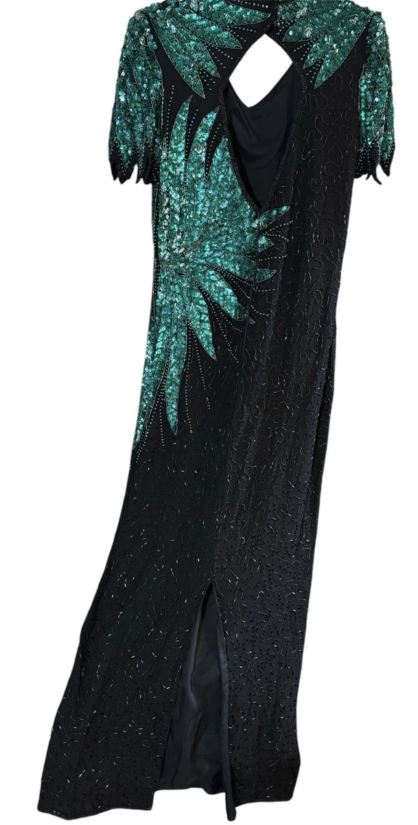 ebay green sequin dress Emerald Sequin Charlotte Dress Emerald / M / SCH2301 main image 1