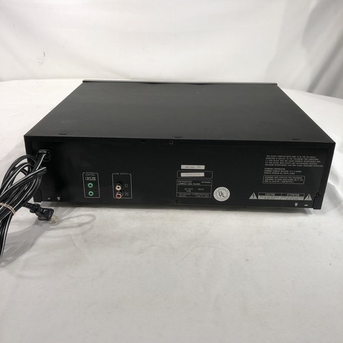 KENWOOD DP-R3060 5 Disc CD Carousel Changer Player Tested-No Remote - Picture 5 of 6