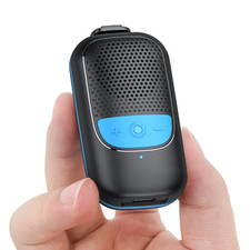 Wearable Bluetooth Speaker Clip-On Wireless Water-Resistant Mini Speaker