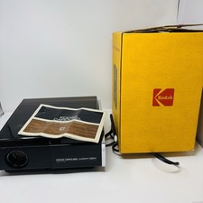 AS IS For Parts - Kodak Carousel 850H Projector Powers Fan Works No Advance READ