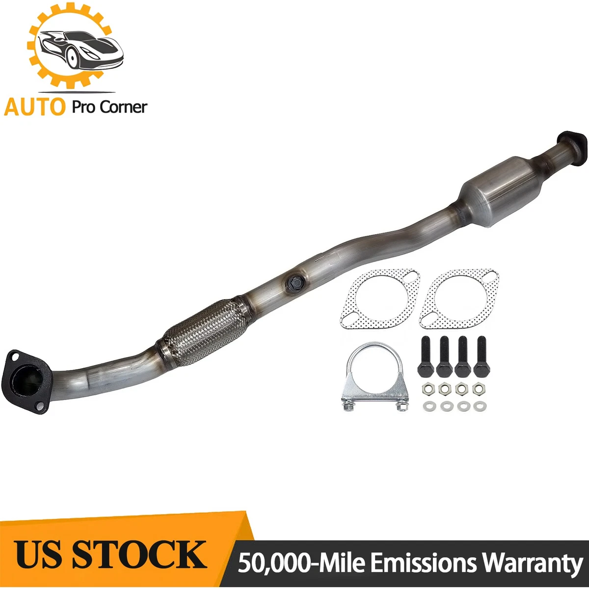 Front Engine Flex Pipe for Honda Accord 2.4L 2003-2007
