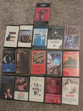 16 Classic Rock Cassettes Moody Blues Foreigner Lynyrd Skynyrd Leon Allman