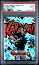 2024 Panini Prospect Edition- Hagen Smith- KABOOM- Case Hit PSA 9 ROOKIE