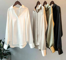 Office Lady Long Sleeve blouse Women Autumn 2...