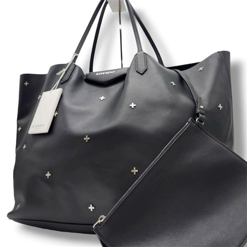 Givenchy Antigona Tote Bag Crossbody Leather Black Large Unused Authentic