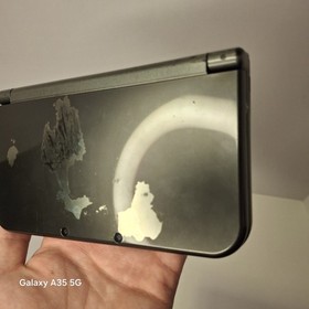 "New" Nintendo 3DS XL Metallic Black Console *Tested Works* *READ ROUGH SHAPE*