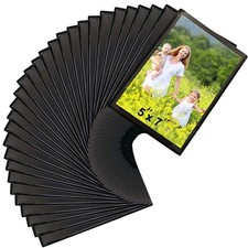 Sooyee 30 Pack Magnet Photo Frame Refrigerator 5x7,Magnetic Picture Holder, M...