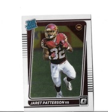 2021 Panini Donruss Optic - Rated Rookie Jaret Patterson #297 (RC)