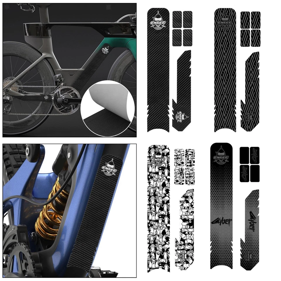 Adesivi per telaio bici Decalcomanie Protezione MTB fai-da-te Pellicola - Bild 1 von 1
