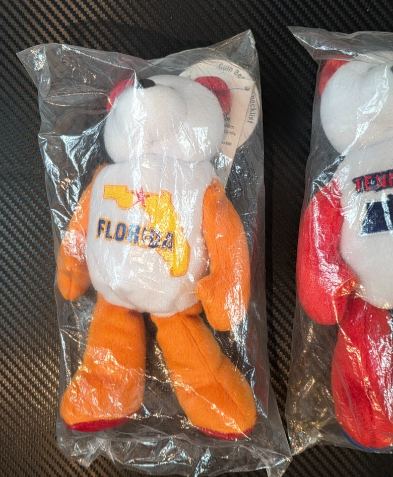 Limited Treasures Set of 3 Florida, Tennessee & Georgia Coin Bears - Image 4 of 4