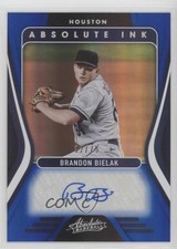 2022 Panini Absolute Ink Spectrum Blue 32/75 Brandon Bielak #AI-BB Auto 4z8