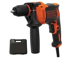 BLACK+DECKER Trapano A Martello BEH200-GB – 500W, 13 Mm Mandrino, 0-2900 Giri/min, Per Muratura E Acciaio