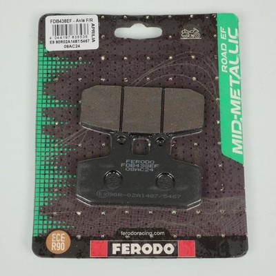 Bremsbelag Ferodo für Roller Malaguti 500 Spidermax gt 2005 bis 2009 avg / avd