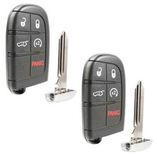 2 For 2015 2016 2017 2018 ~ Jeep Renegade Keyless Entry Smart Remote Car Key Fob