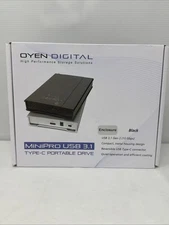 New Oyen Digital MiniPro USB 3.1 Gen 2 Type-C Enclosure Portable Driver