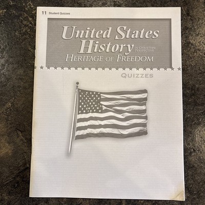 A Beka United States History: Heritage of Freedom Quizzes