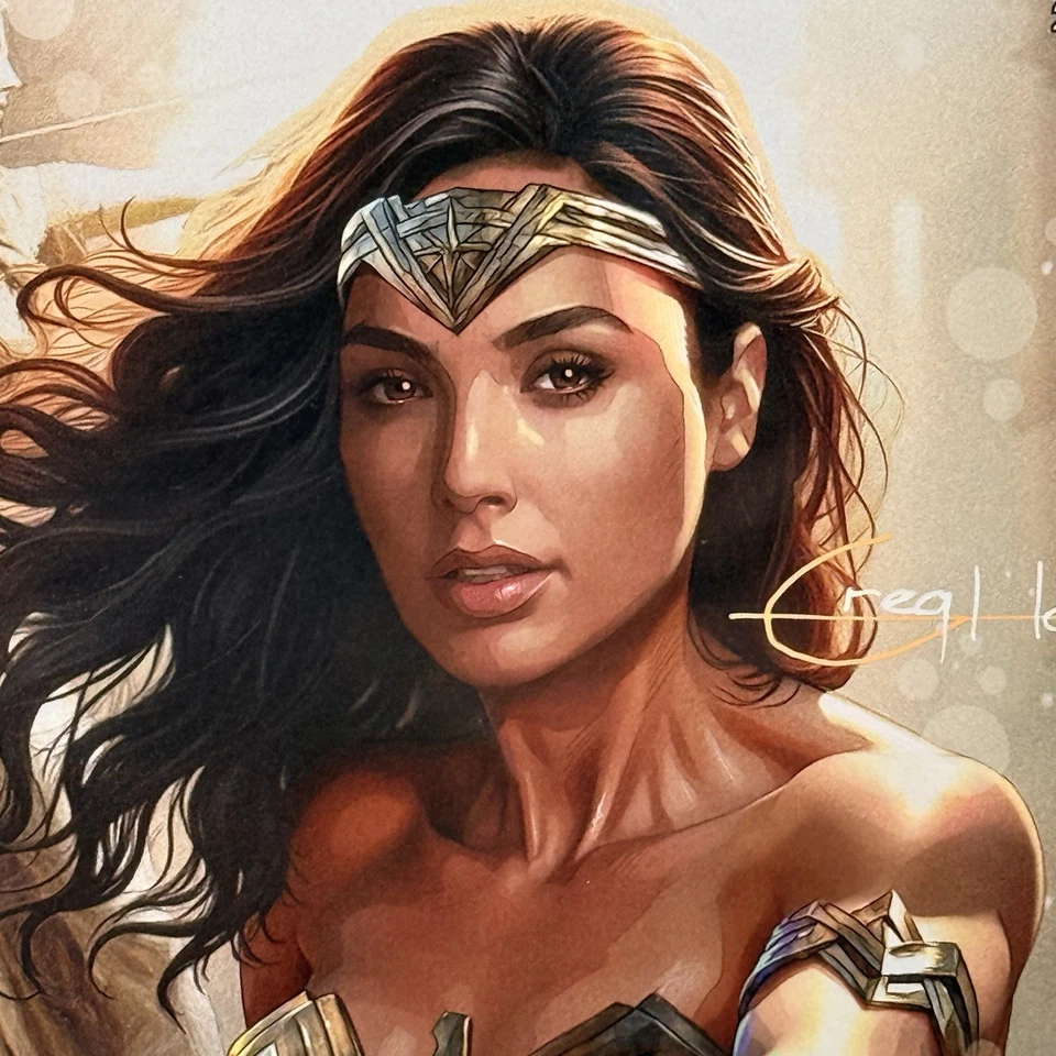 Female Force: Gal Gadot #nn (2025) Tidal Wave CGC 9.8 Greg Horn Variant Signed - Image 3 of 4