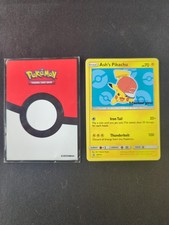 Ash's Pikachu - SM114 Promo Sun & Moon Promo NM TCG Pokemon Pikachu 0425#39 on eBay