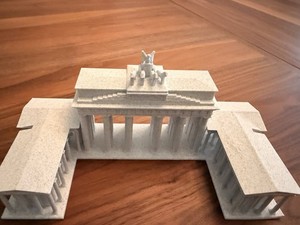 Brandenburg Gate Collectible Model Sculpture Historical Building