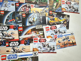LEGO Star Wars 30 x Instructions 8018 7660 7257 8084 4486 4475 7141 7127 7263