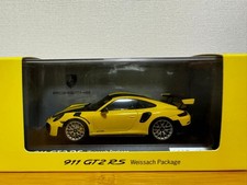 1/43 Spark Porsche 911 GT2 RS Weissach Package Yellow Minicar