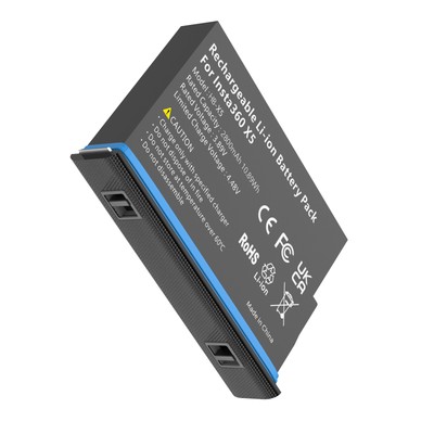 3x Panasonic 18650 Li-ion batterij en 4-weg Li-ion snellader | VC4-18650-3