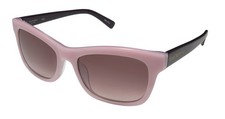 NEW ISAAC MIZRAHI 30220 SUNGLASSES PU WOMENS PLASTIC 54-18-140 FULL-RIM PINK