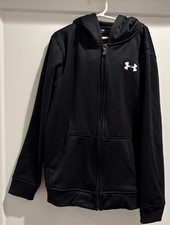 Boy's Under Armour Loose Hooded Jacket, Size YMD
