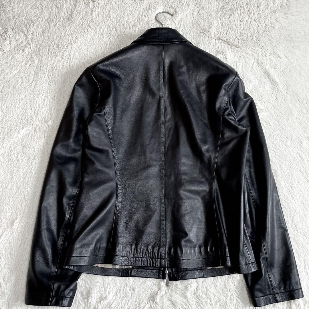 Beautiful BURBERRY Burberry Nova Check Single Leather Jacket
