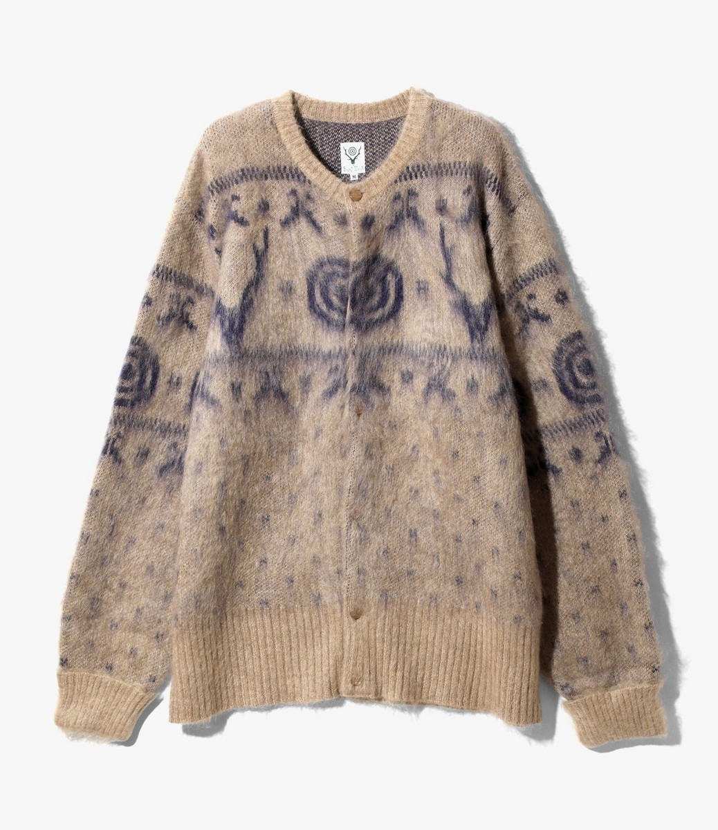 ASK availability First) SOUTH2 WEST8 Loose Fit Cardigan