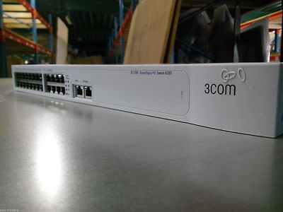 3Com SuperStack 3 Switch 4226T 24-Port Plus 2 10/100/1000 Mfr P/N 1730-010-000-7