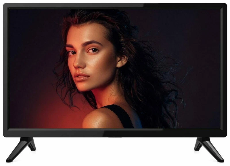 Televisore TV 22 Pollici Full HD AKAI DVB-T2 TivùSat  Cuffie  Nero OFFERTA