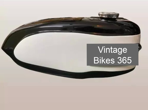 SUITABLE FOR TRIUMPH TROPHY TR25W PAINTED PETROL TANK 250CC 1969-71 WITH CAP - Picture 2 of 5