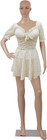 Mannequin Torso Manikin Dress Form Female Realistic Full Body Mannequin Display
