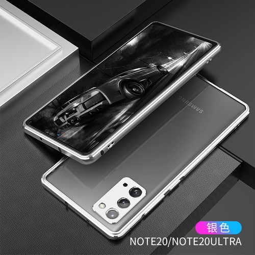 Schlanke Aluminium Stoßstange Hülle + Metall Kamera Abdeckung für Samsung Galaxy Note 20/Ultra - Bild 16 von 19