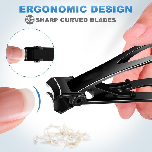 Extra Large Toe Nail Clippers For Thick Nails Heavy Duty Professional UK Stock - Picture 22 of 24