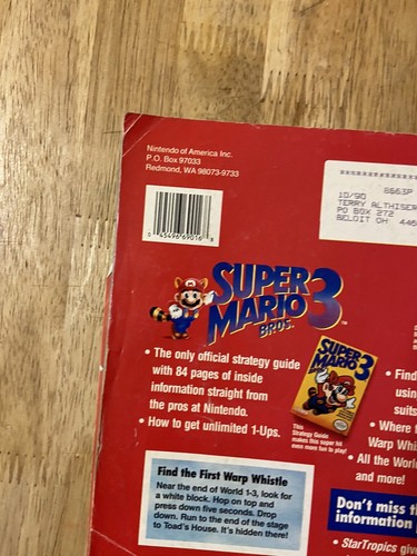 Super Mario Bros 3 NES Nintendo Power Strategy Guide 1990 SG1/NP13 - Picture 9 of 12