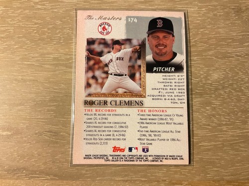 1986-2017 Roger Clemens **YOU PICK SINGLES & INSERTS 50% OFF 2+ ** BOS TOR NYY - Picture 177 of 255