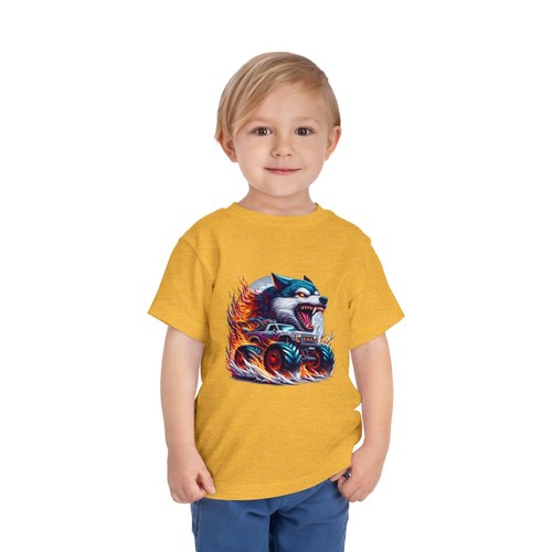 Cool Monster Truck Toddler Tee, Kids Graphic Shirt, Fun Gift for Boys, Birthday - Picture 32 of 61