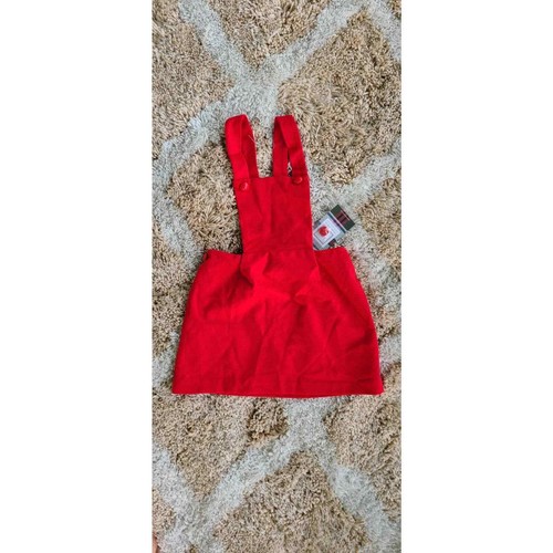 NWT CPC Kids Katie Pinafore Dress 5t Lip - Picture 2 of 4