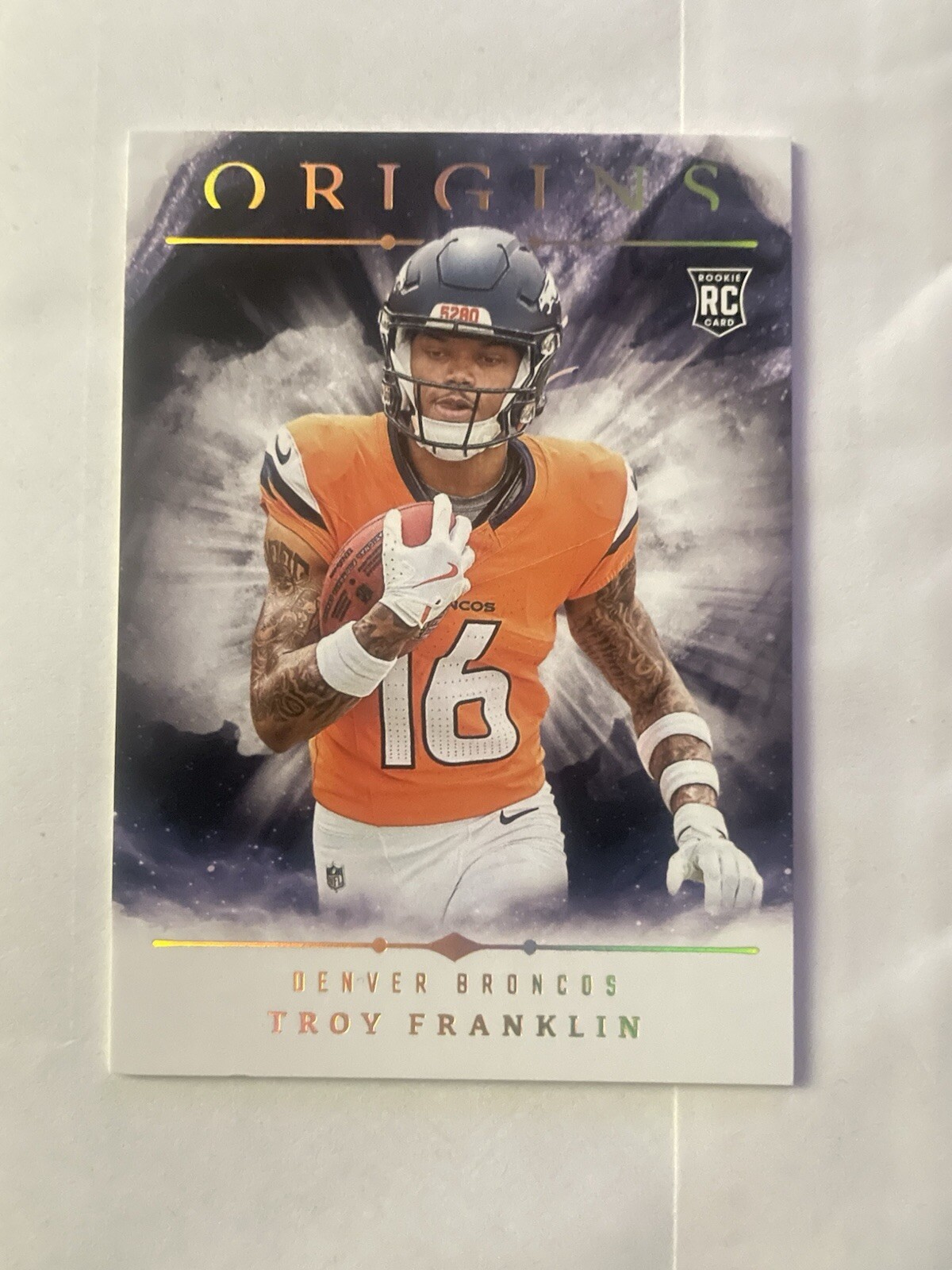 2024 Panini Origins - Troy Franklin #113 (RC)