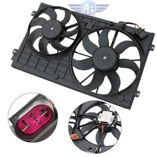 Fit For 2005-2015 Volkswagen Jetta 2.5L Radiator Cooling Fan Assembly VW3120100