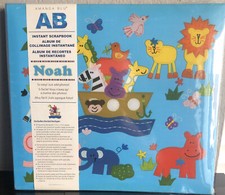 Amanda Blu NOAH Instant Scrapbook Album 12" x 12" Animals Noah's Ark unused